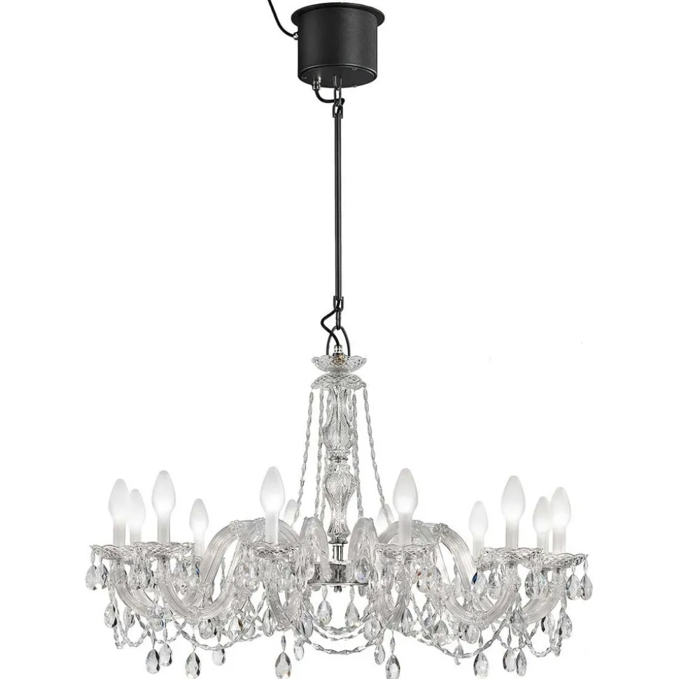 12-flammige LED buiten kroonluchter Drylight S12