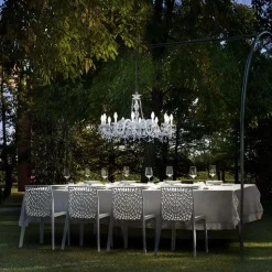 12-flammige LED buiten kroonluchter Drylight S12