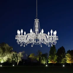 12-flammige LED buiten kroonluchter Drylight S12