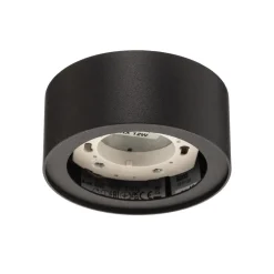 Flea stalen plafondspot, zwart