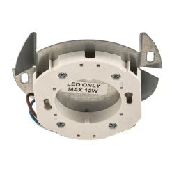 Flea stalen plafondspot, zwart