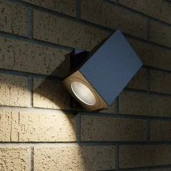 Flexibele led-buitenwandlamp Lorik