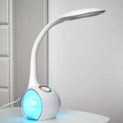 Flexibele LED-tafellamp Paula, wit