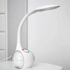 Flexibele LED-tafellamp Paula, wit