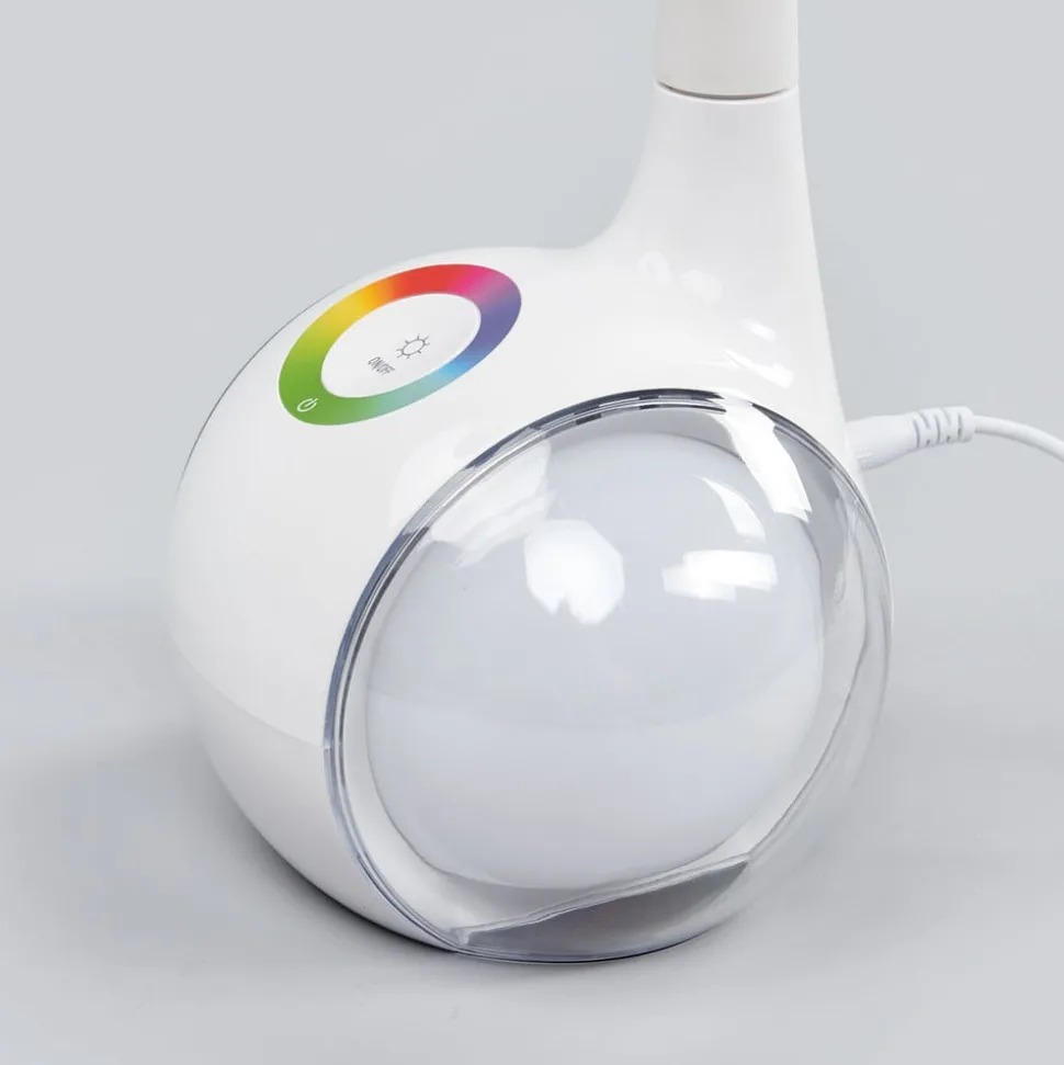 Flexibele LED-tafellamp Paula, wit