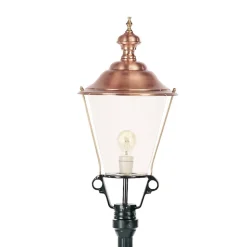 Florens lantaarnpaal, zwart