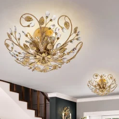 Florentijnse stijl - plafondlamp Verdi met LED’s