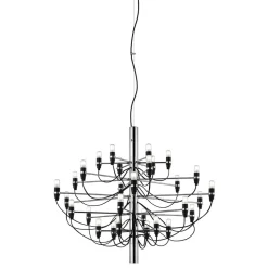 FLOS 2097/30 Kroonluchter 30-lichts chroom mat