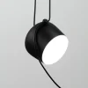 FLOS Aim Small LED hanglamp, zwart