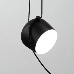 FLOS Aim Small LED hanglamp, zwart