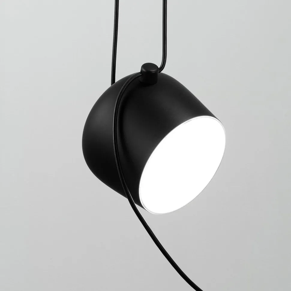 FLOS Aim Small LED hanglamp, zwart