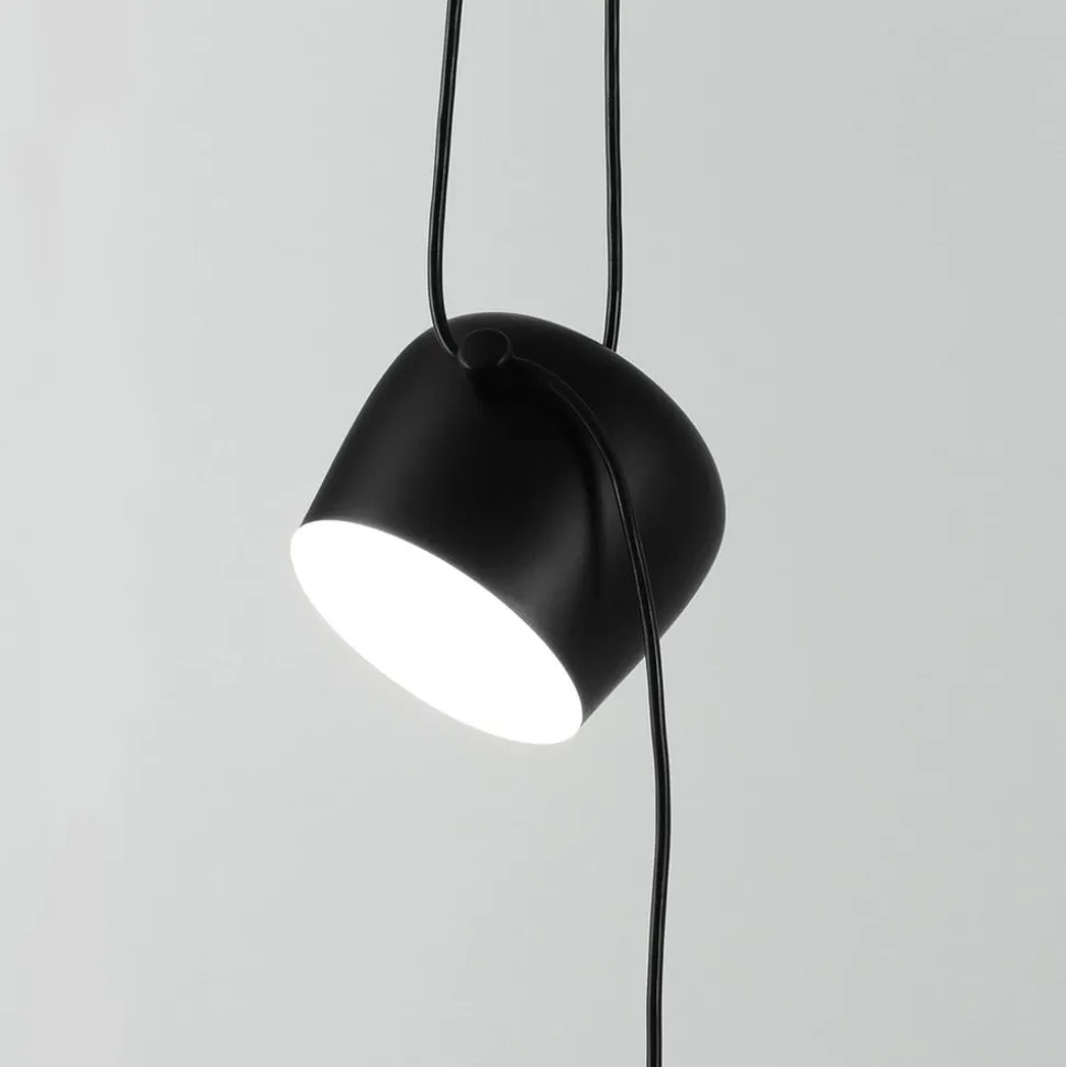 FLOS Aim Small LED hanglamp, zwart