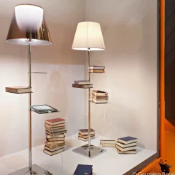 FLOS Bibliotheque Nationale vloerlamp PVC stof