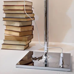 FLOS Bibliotheque Nationale vloerlamp PVC stof