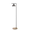 FLOS Captain Flint vloerlamp 4.000K bruin/natuur