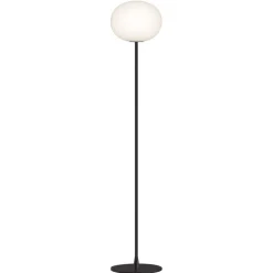 FLOS Glo-Ball F2 vloerlamp, zwart