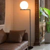 FLOS IC F1 vloerlamp zwart Ø 20 cm