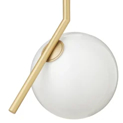 FLOS IC S1 hanglamp, messing, gepolijst