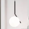 FLOS IC S2 hanglamp, zwart Ø 30 cm