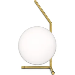 FLOS IC T1 Laag tafellamp messing gekleurd