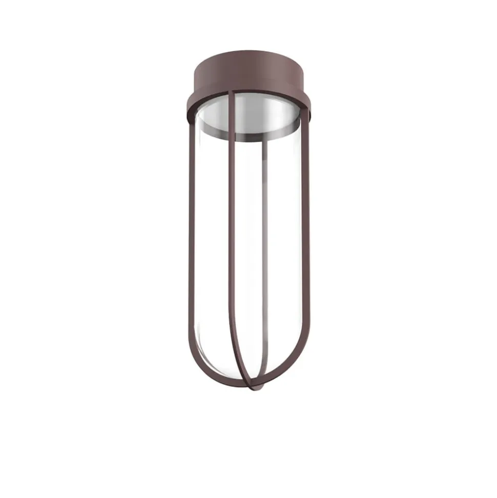 FLOS In Vitro Ceiling, 2700K, donkerbruin