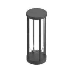 FLOS In Vitro Meerpaal 1, 2.700 K, 40 cm, antraciet