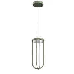 FLOS In Vitro Suspension, 2.700 K, lichtgroen