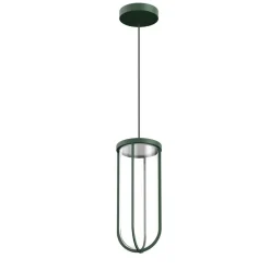 FLOS In Vitro Suspension, 2.700 K, donkergroen