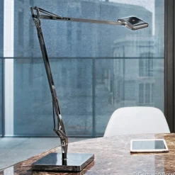 FLOS Kelvin Edge - LED bureaulamp antraciet