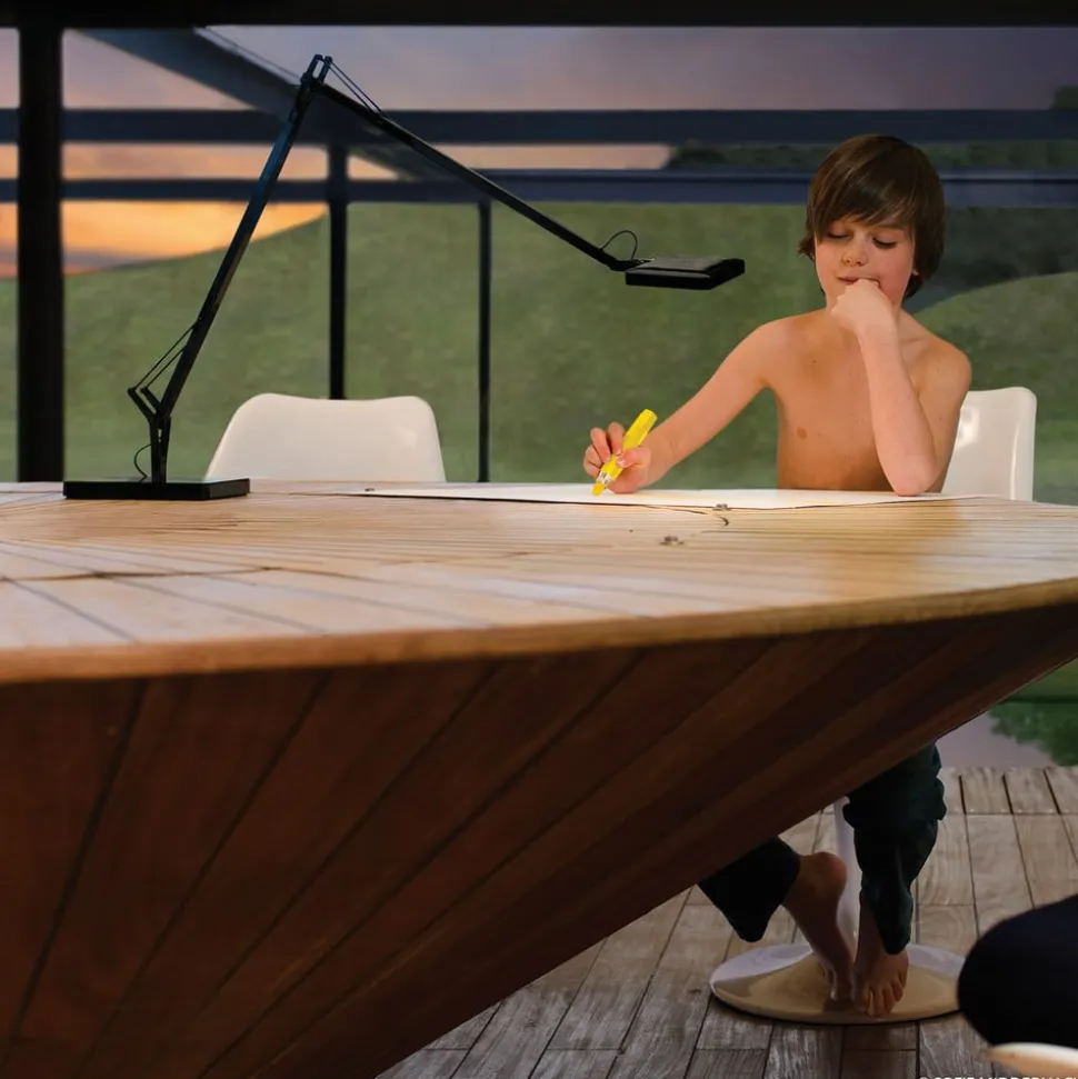 FLOS Kelvin LED tafellamp in zwart