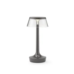 FLOS LED tafellamp Bon jour zonder stekker, grijs