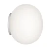 FLOS Mini Glo-Ball Spiegel wandlamp, wit