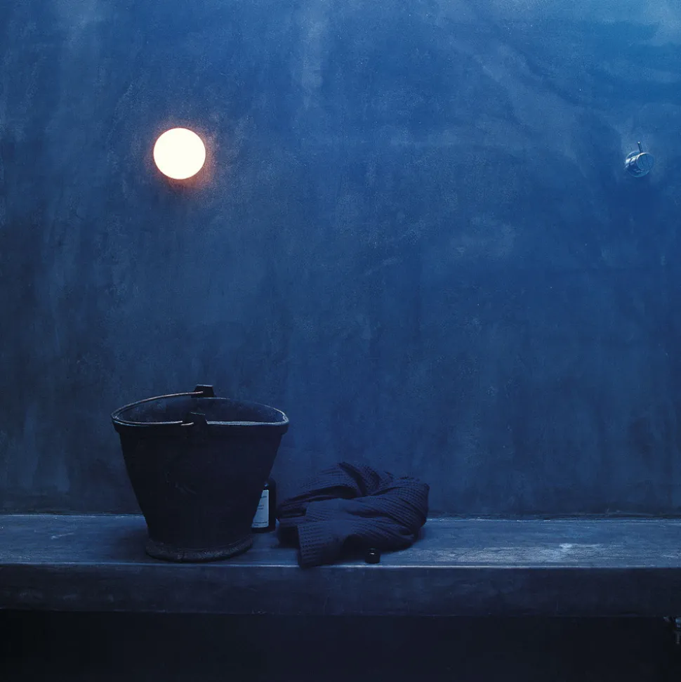 FLOS Mini Glo-Ball Spiegel wandlamp, wit