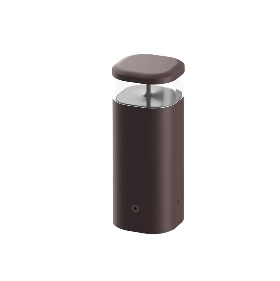 FLOS Pointbreak Bollard 2, 2.700K donkerbruin 30cm