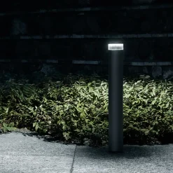 FLOS Pointbreak Bollard 2, 2.700K antraciet 60cm