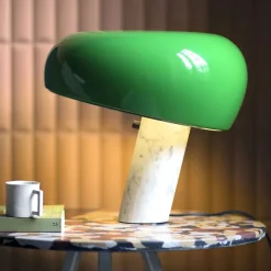 FLOS Snoopy tafellamp met dimmer, groen