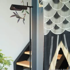 FLOS Tab LED vloerlamp, zwart