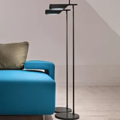 FLOS Tab LED vloerlamp, zwart