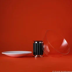 FLOS Taccia small - LED tafellamp, zwart