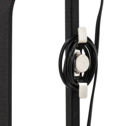 FLOS Toio Limited Edition vloerlamp, zwart, metaal, 195 cm