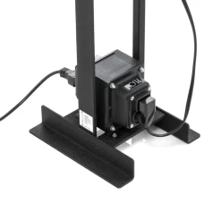 FLOS Toio Limited Edition vloerlamp, zwart, metaal, 195 cm