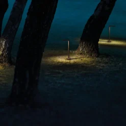 FLOS Walkstick Pipe 2 tuinlamp, 2.700K, zwart