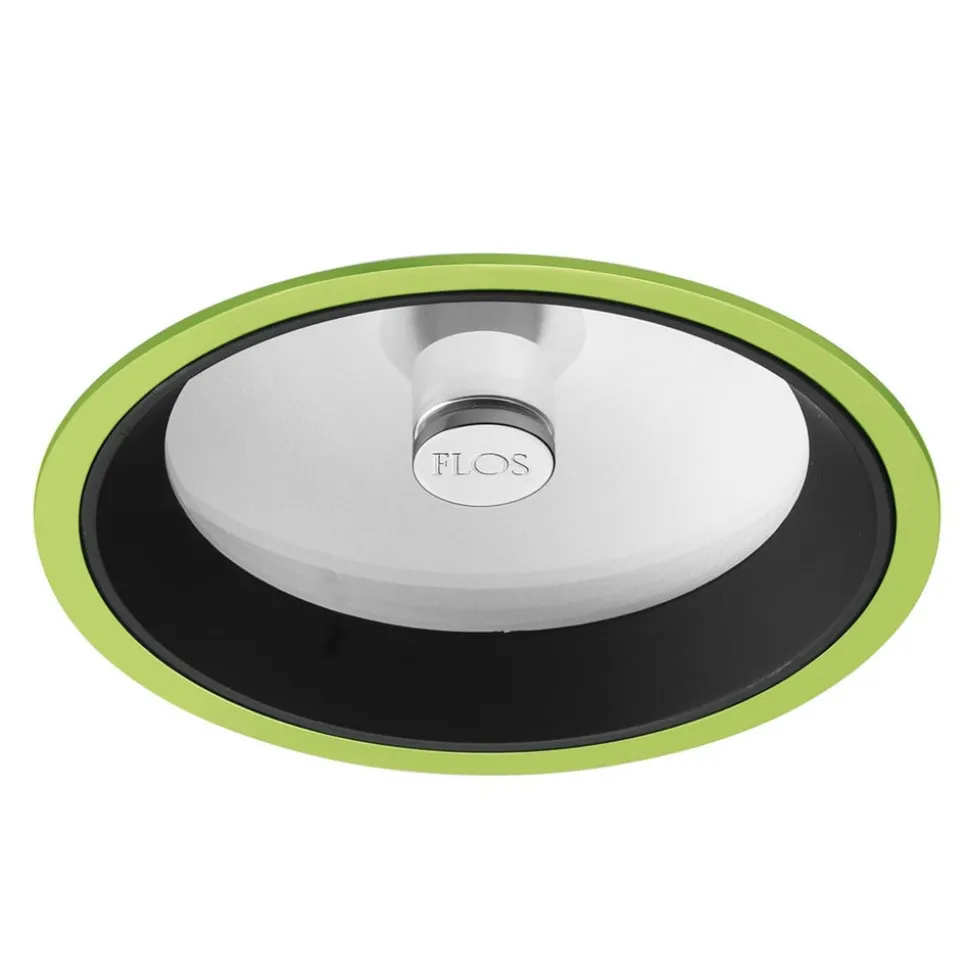 FLOS Wan - hoogspanning-inbouwdownlight, groen