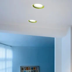 FLOS Wan - hoogspanning-inbouwdownlight, groen