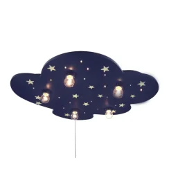 Fluorescerende plafondlamp WOLKE XXL 5-lamps