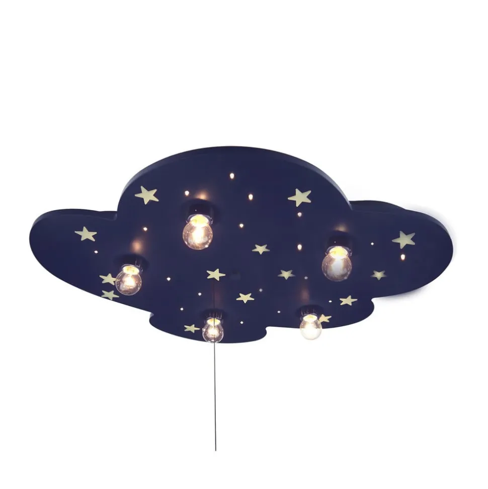 Fluorescerende plafondlamp WOLKE XXL 5-lamps