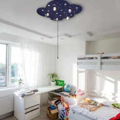 Fluorescerende plafondlamp WOLKE XXL 5-lamps