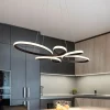 Fly LED hanglamp, mat zwart, 3.000 K, 83 cm x 45 cm