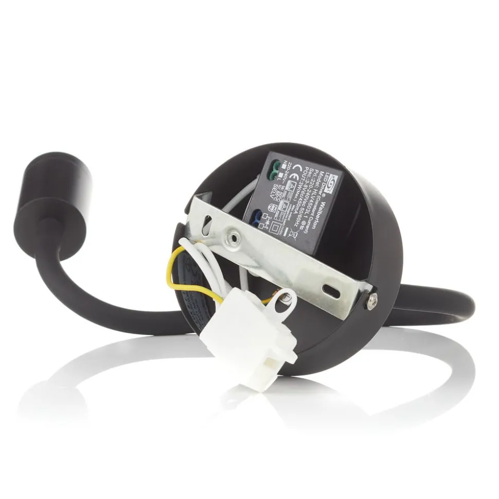 Focus flexibele LED wandlamp, zwart