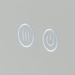 Focus-LED-spiegel, Ø 45 cm, CCT, anticondens, touchdimmer